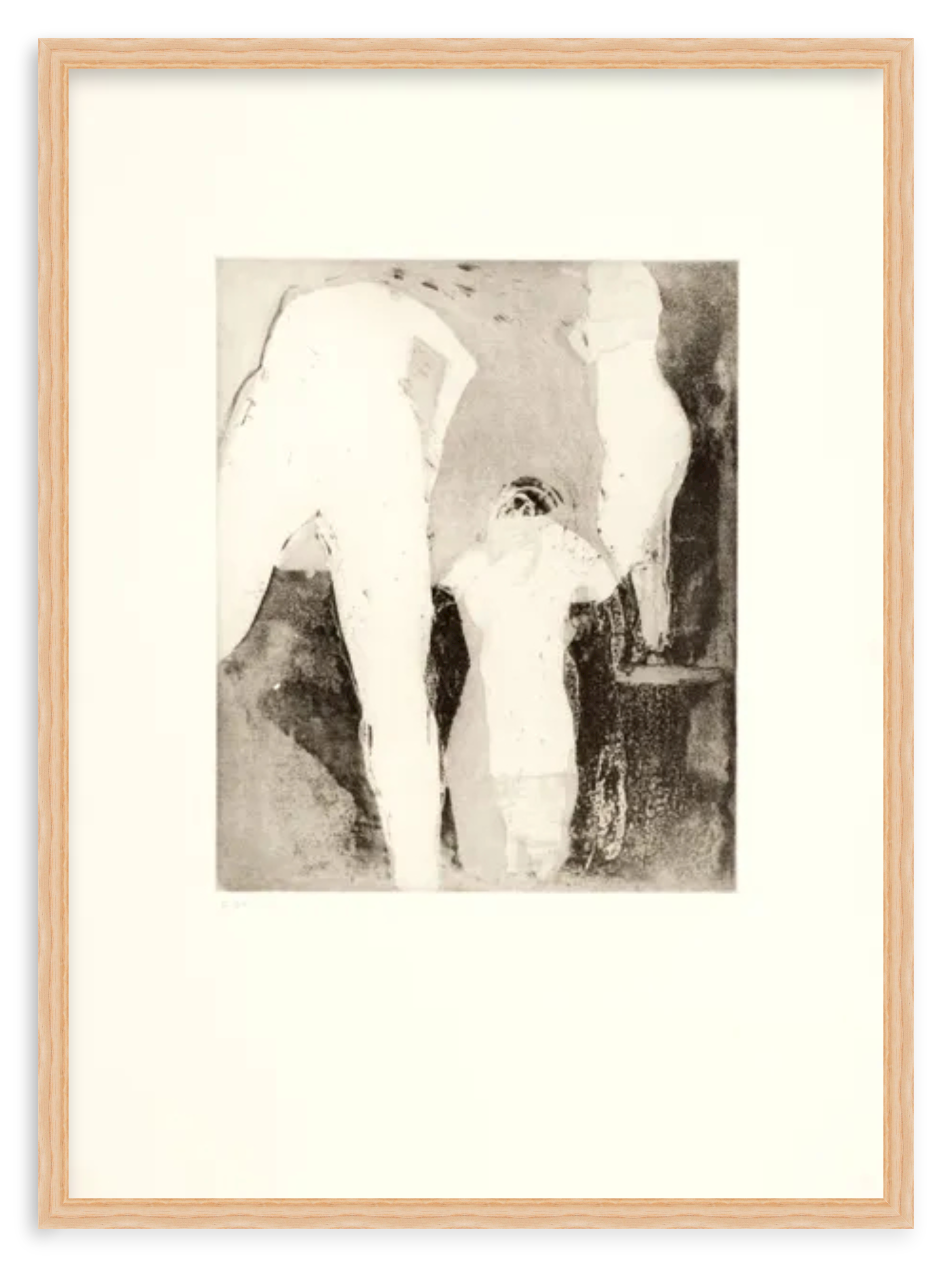 400214853971 - Sin título (triángulo negro)' print by Imelda Ferrer