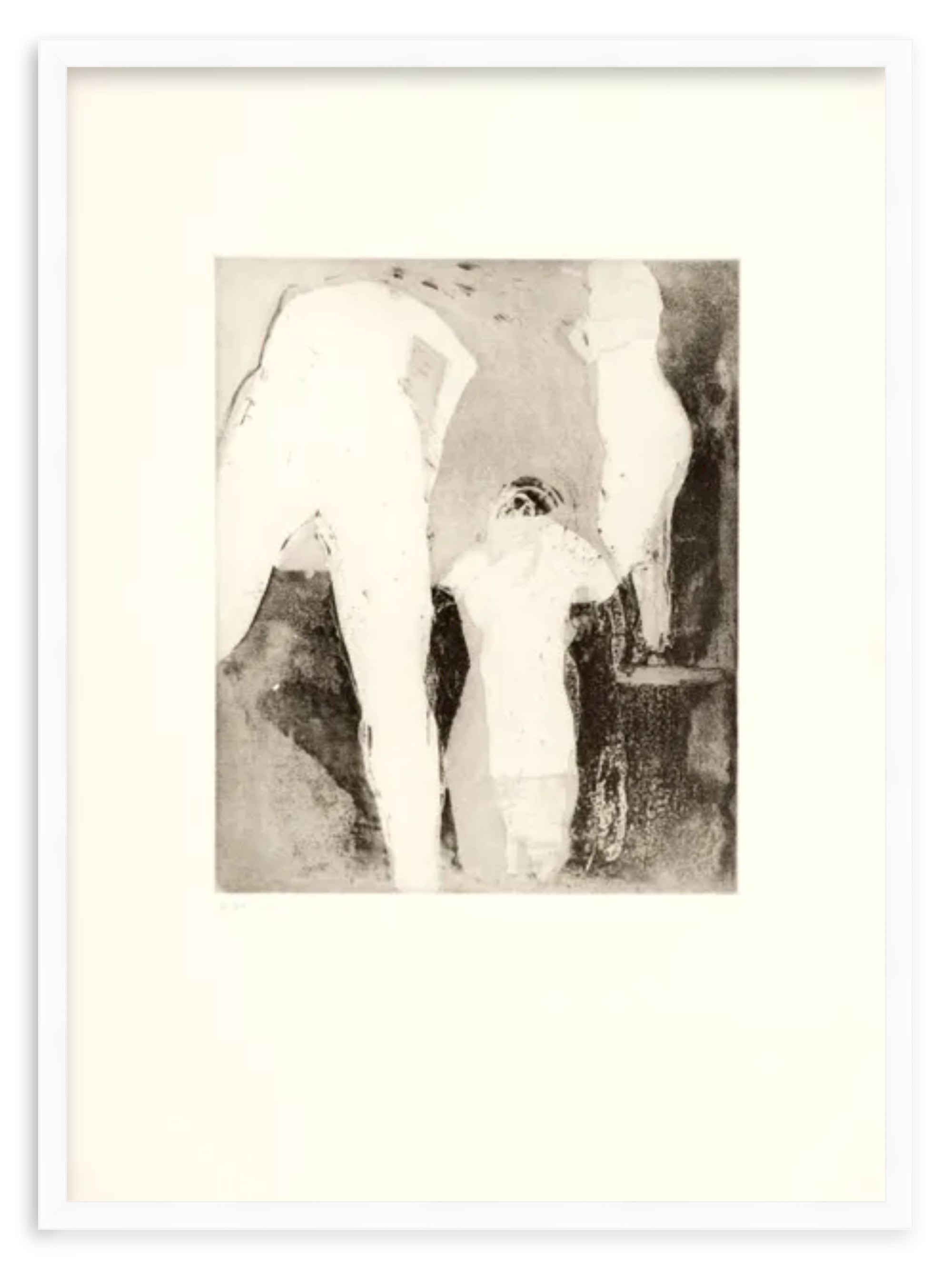 400214853971 - Sin título (triángulo negro)' print by Imelda Ferrer