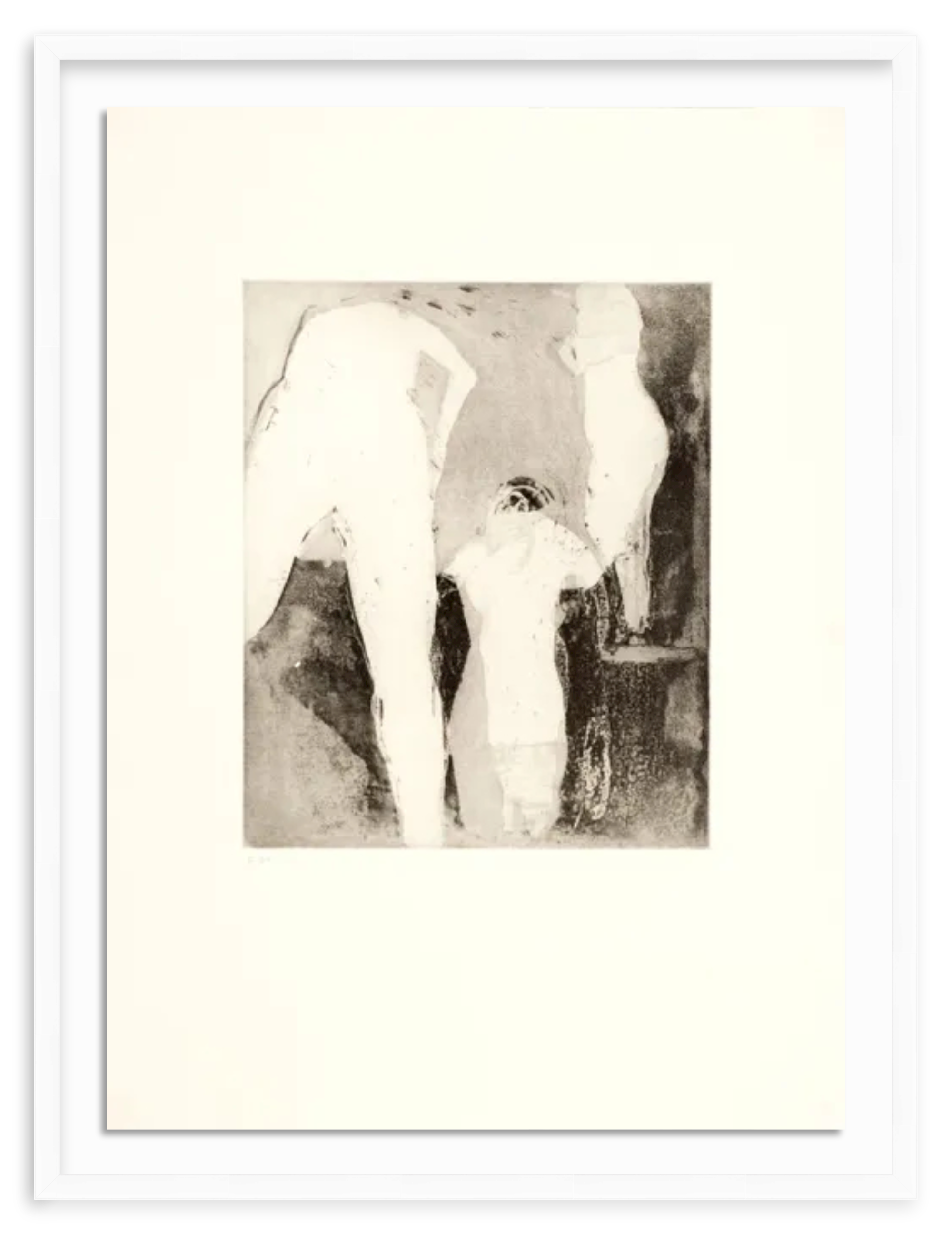 400214853971 - Sin título (triángulo negro)' print by Imelda Ferrer