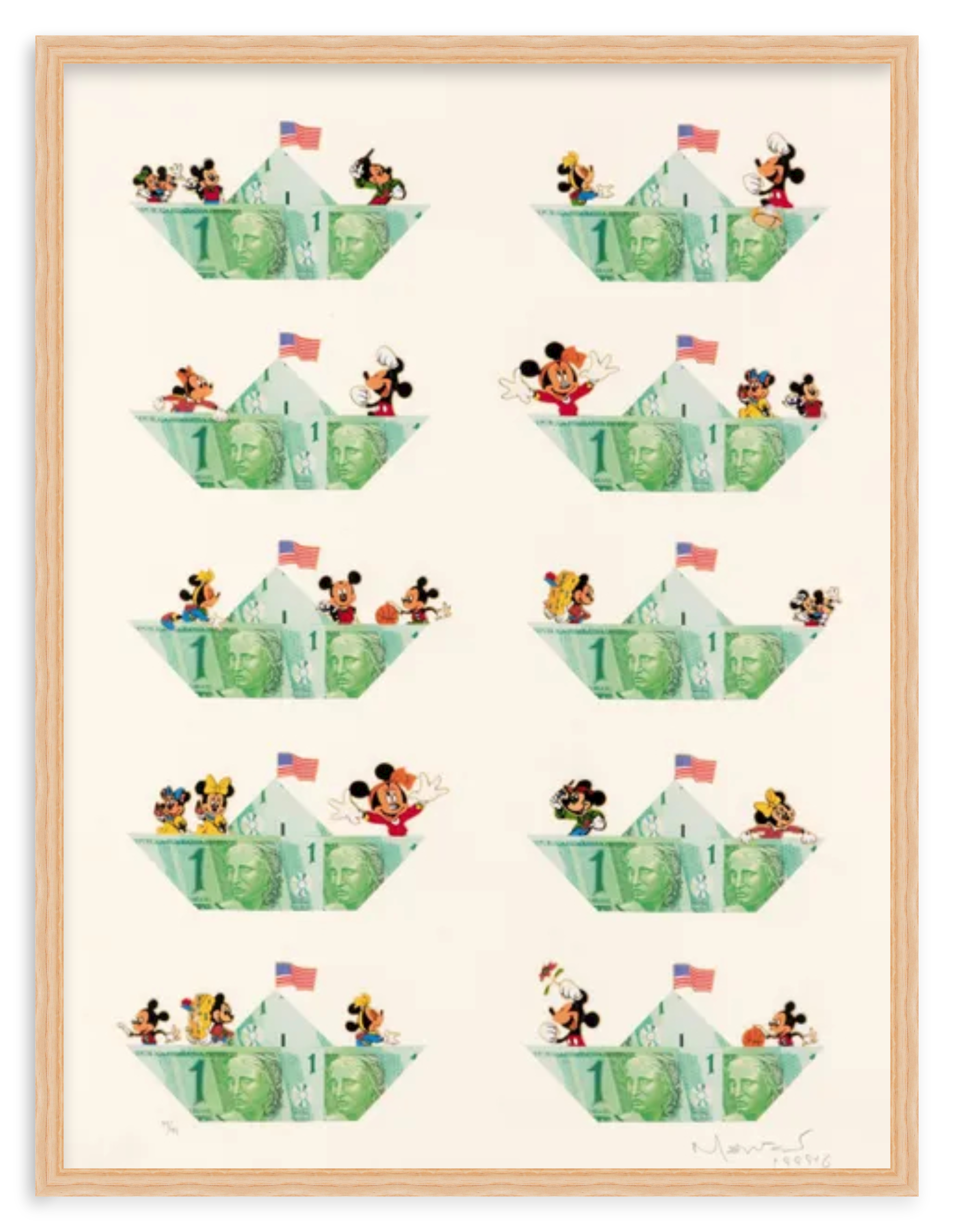 400214859348 - Real-Ity-Show' print by Nelson Leirner