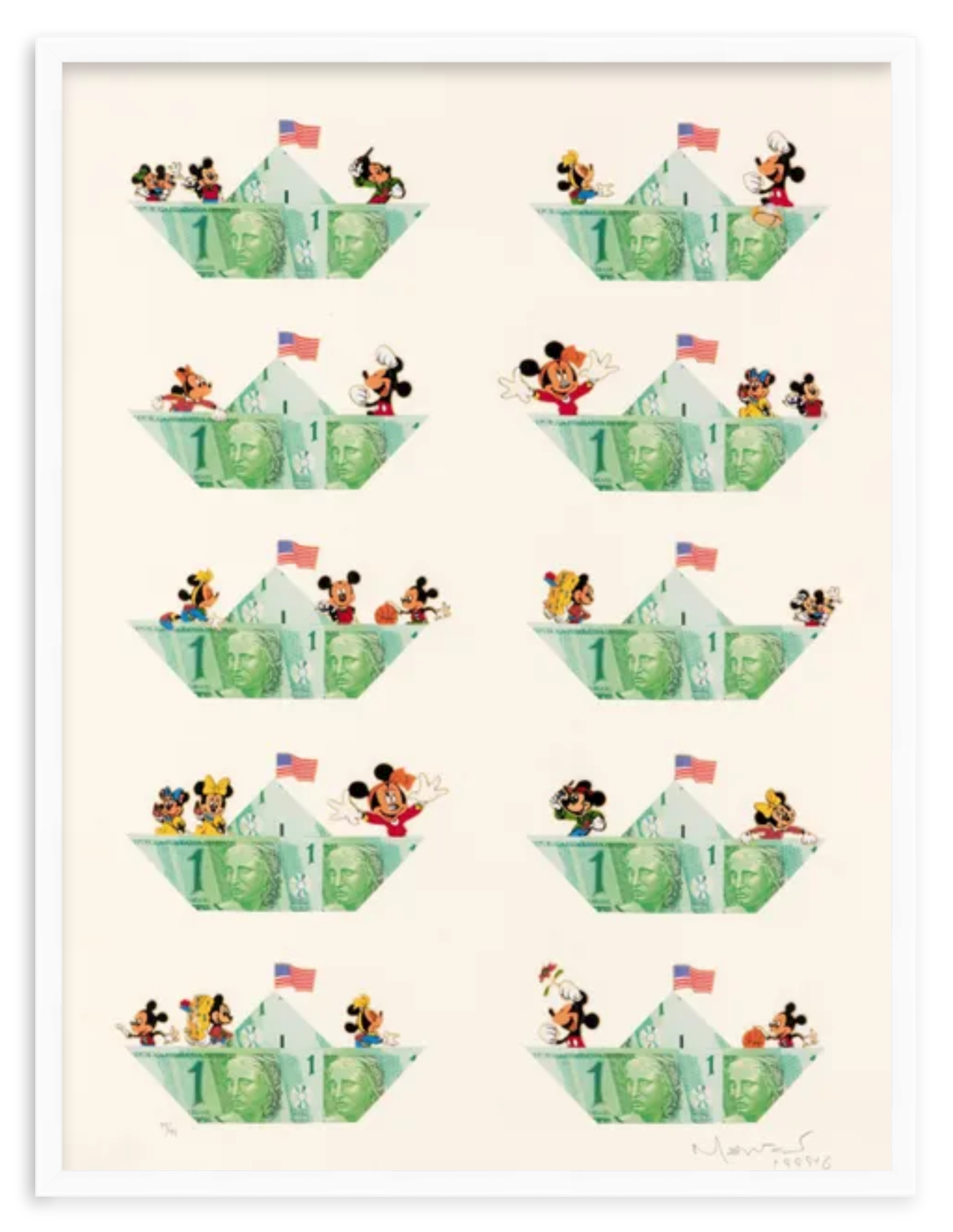 400214859348 - Real-Ity-Show' print by Nelson Leirner
