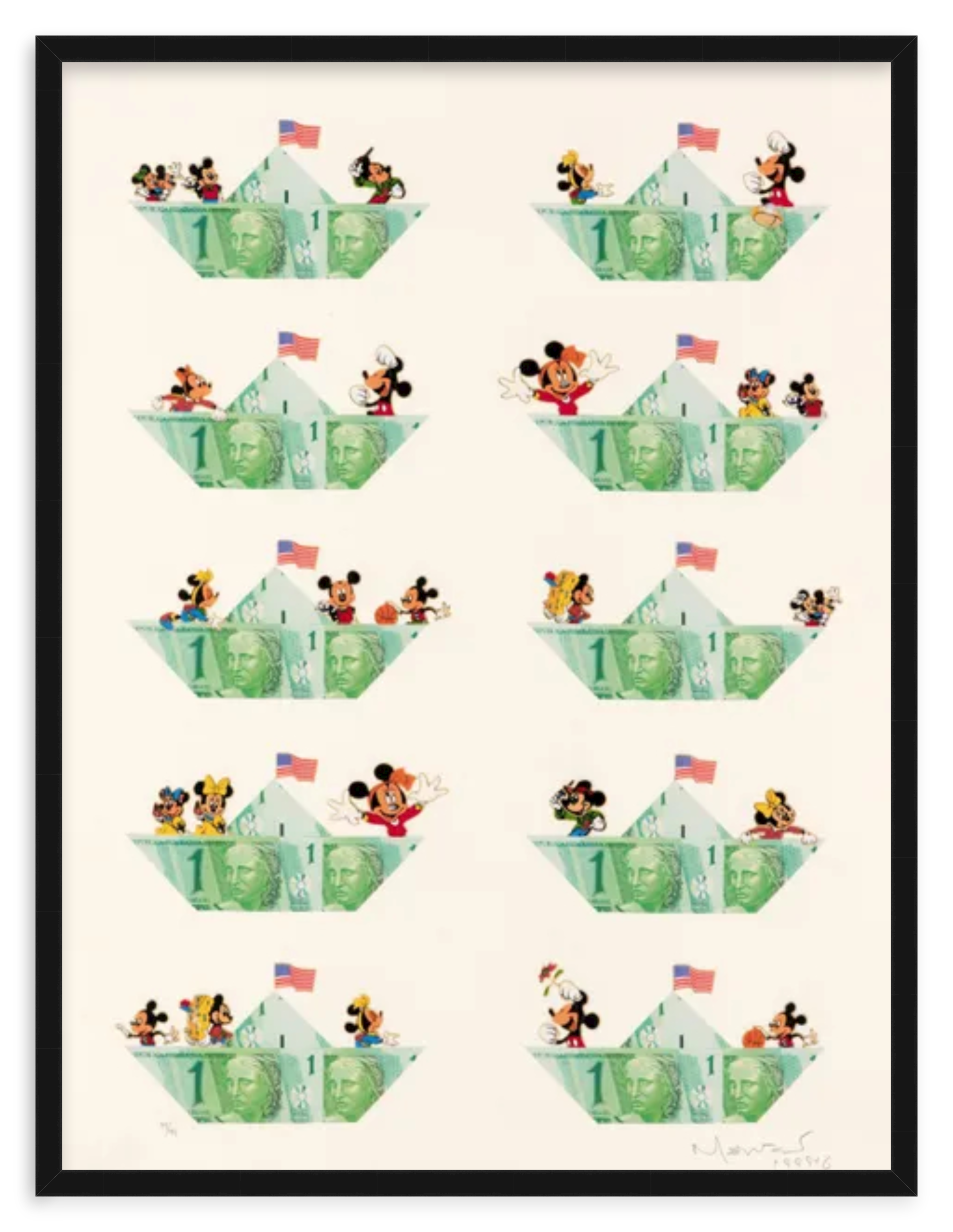 400214859348 - Real-Ity-Show' print by Nelson Leirner