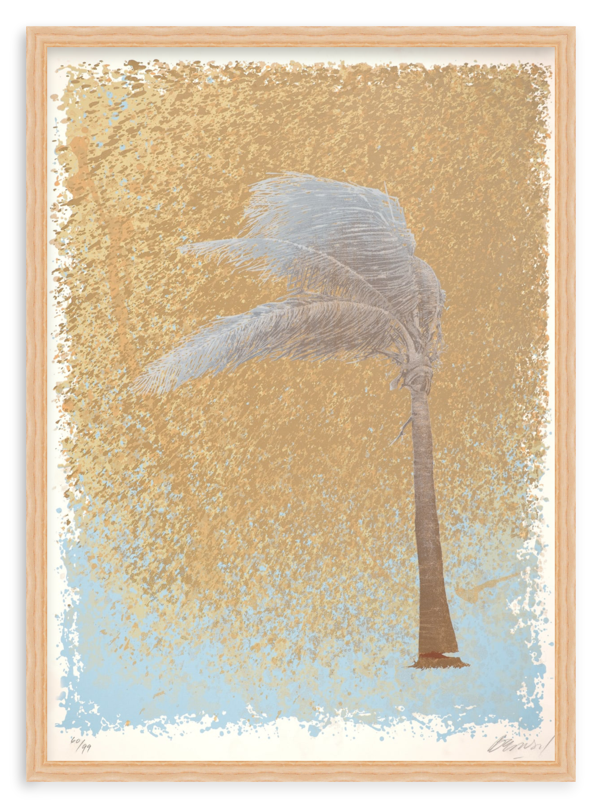 400214871111 - Palmera al viento' print by Paco Bernal