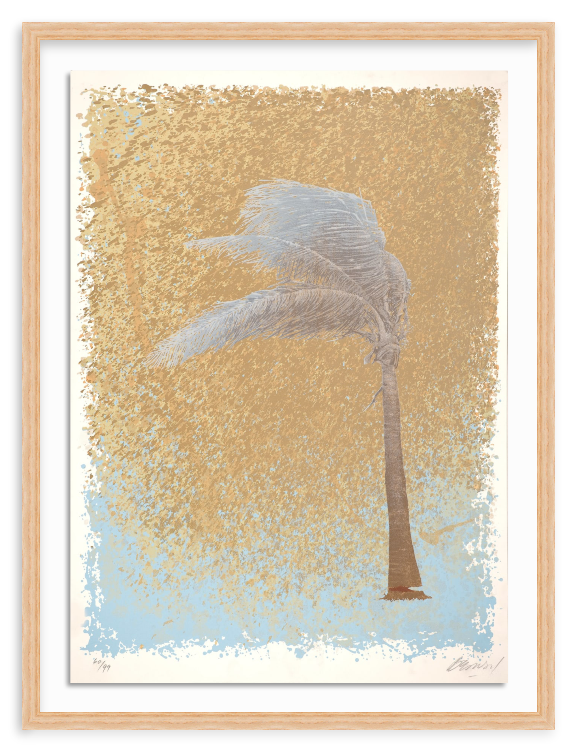 400214871111 - Palmera al viento' print by Paco Bernal