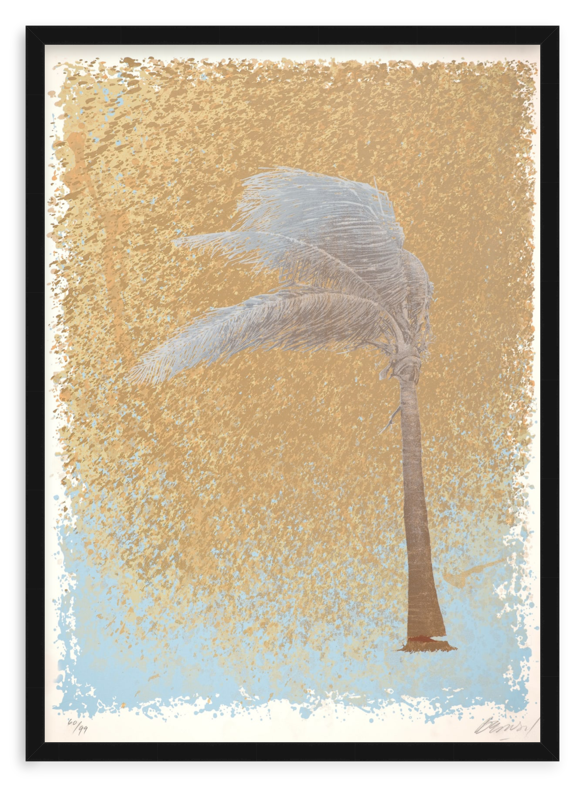 400214871111 - Palmera al viento' print by Paco Bernal