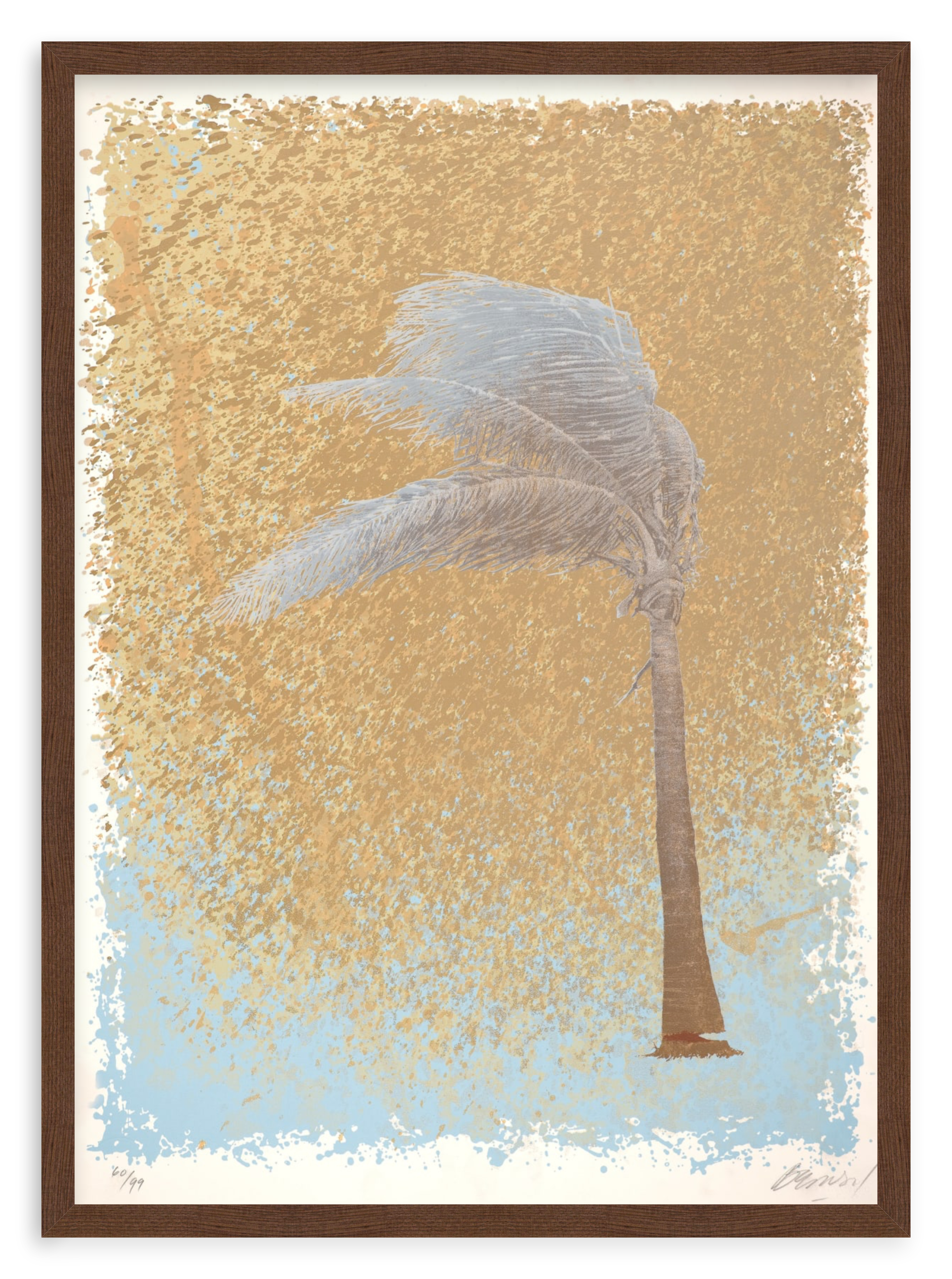 400214871111 - Palmera al viento' print by Paco Bernal