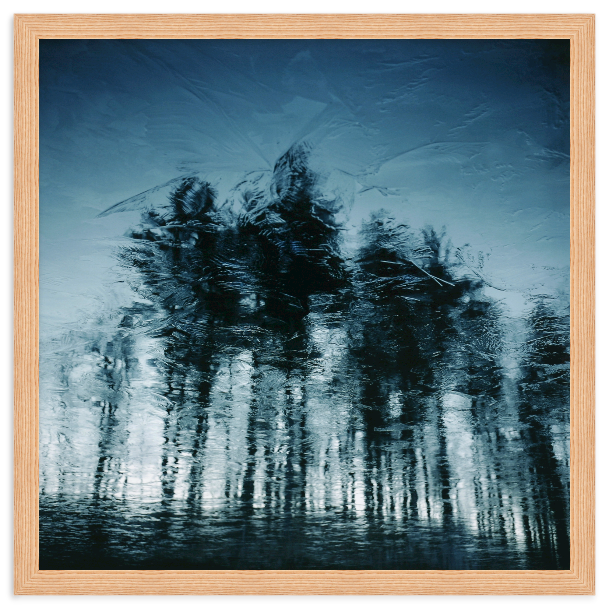 Ash (Wide) / No Mat / 39" x 39" | Ash frame with no mat