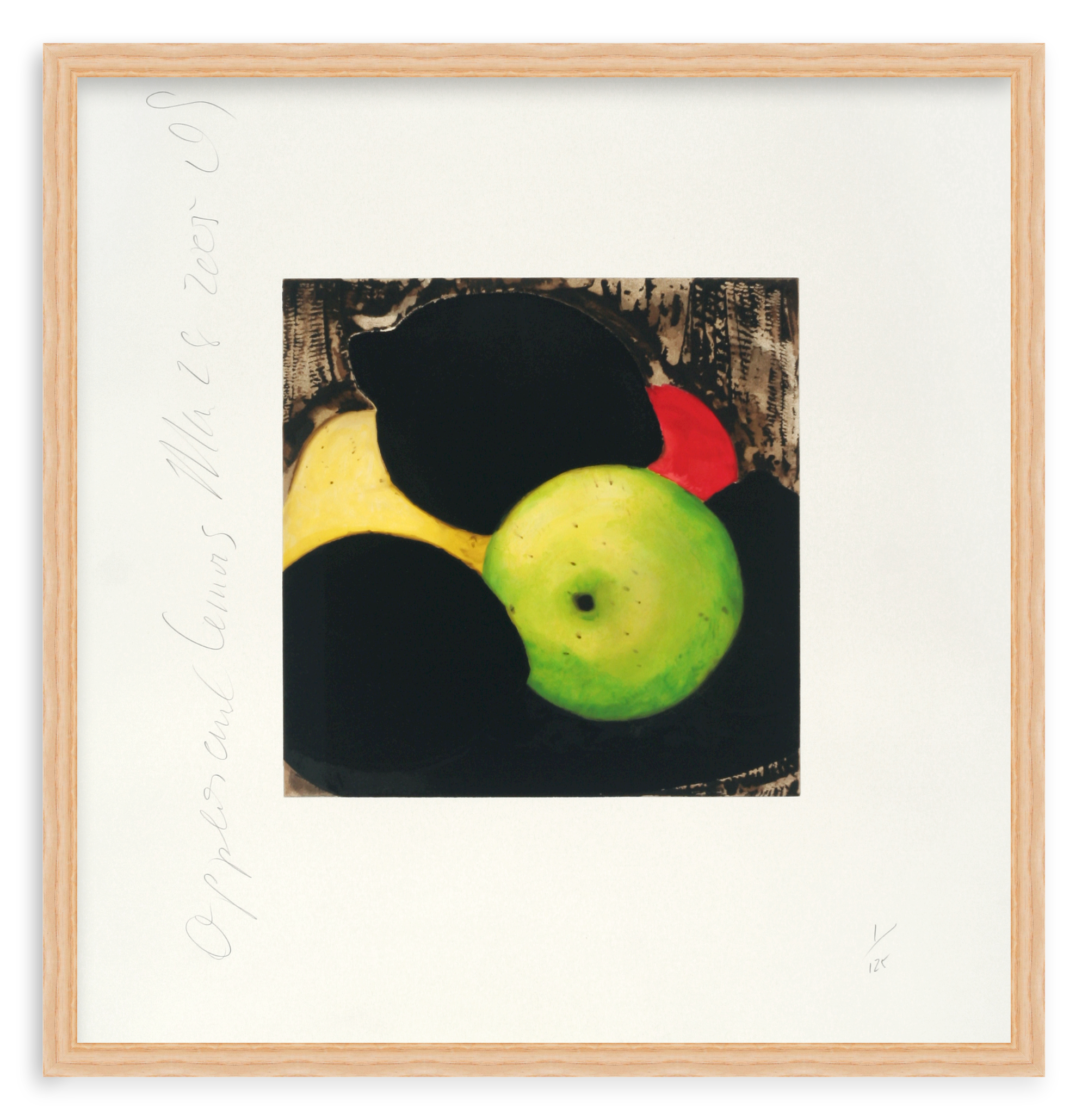 SULTAN, DONALD | Apples and Lemons, March 28 2005