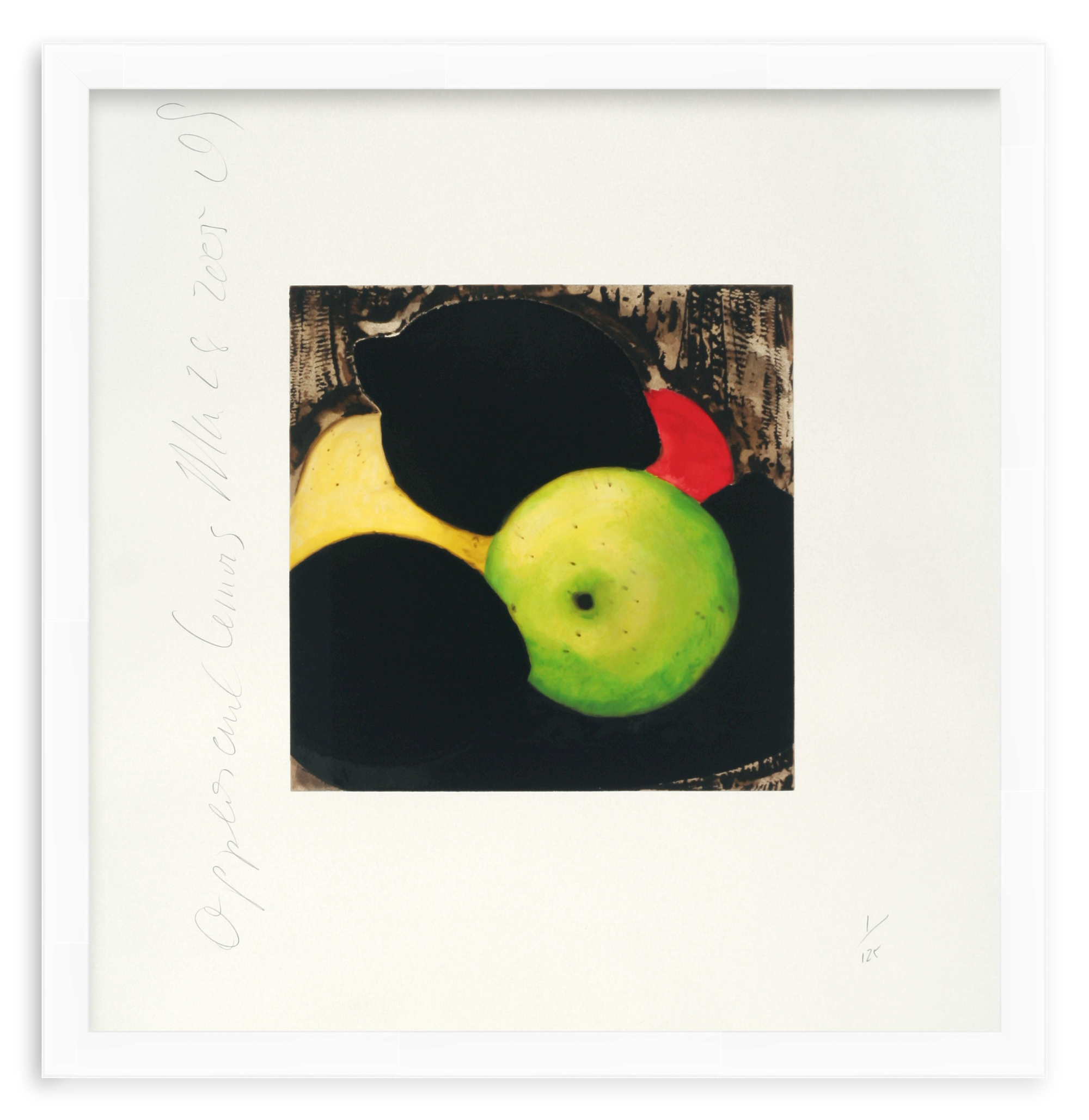 SULTAN, DONALD | Apples and Lemons, March 28 2005
