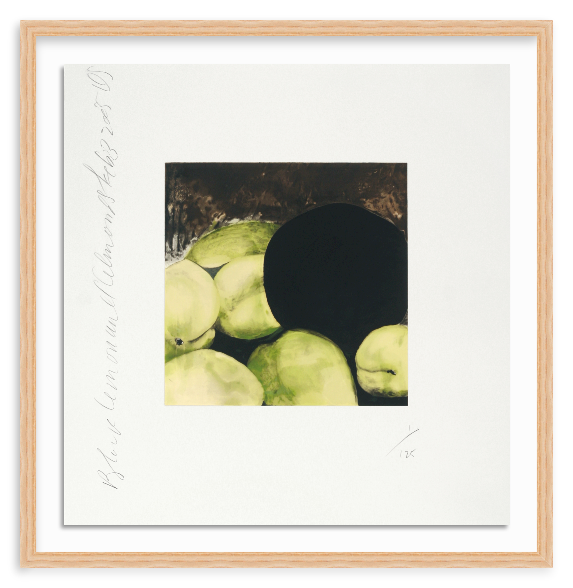 Ash (Gallery) / Float Mount With Mat Fruit Still Life still life with float mount