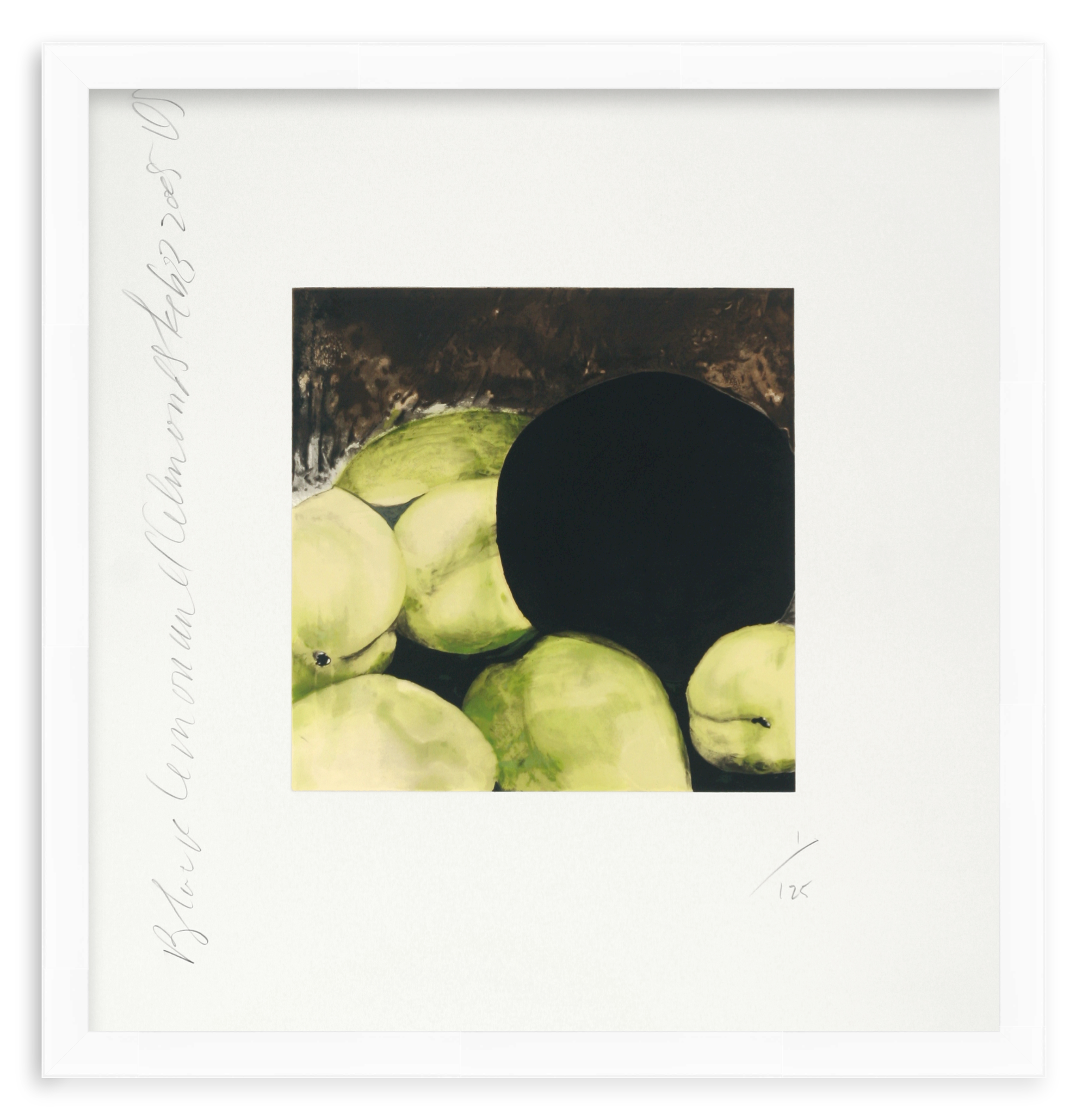 Irvine Slim (Medium) / No Mat Full Bleed Fruit Still Life lemon and almond still life 
