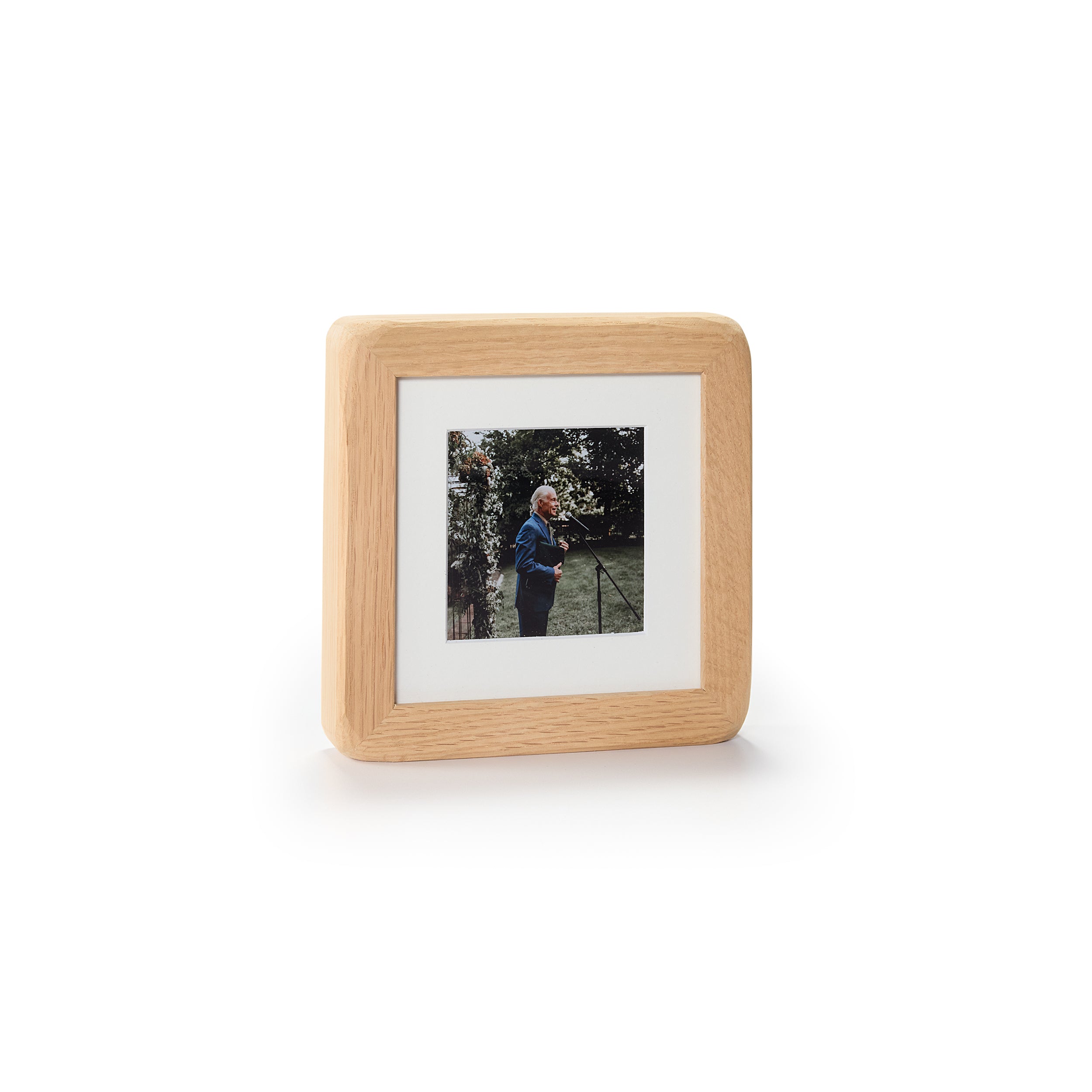 Solid Oak Square Tabletop Frame