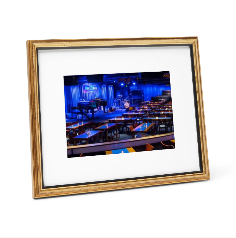 Edward Jones - Black and Gold Large Tabletop Frame