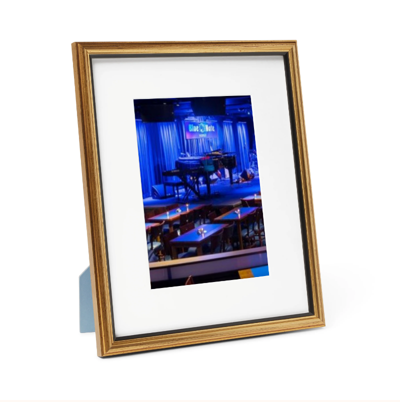 Edward Jones - Black and Gold Large Tabletop Frame