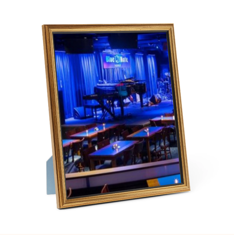 Edward Jones - Black and Gold Large Tabletop Frame